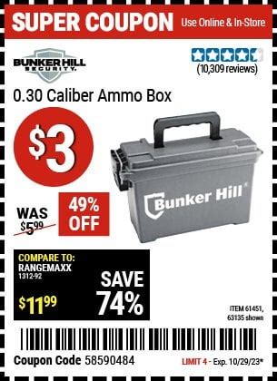 harbor freight plastic ammo can